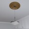 Ekena Millwork Cole PVC Medallion (Canopies up to 6"), 22"OD x 3 1/2"ID x 1"P, Universal Aged Metallic Vintage Gold CMP22CODVG - alternate 9
